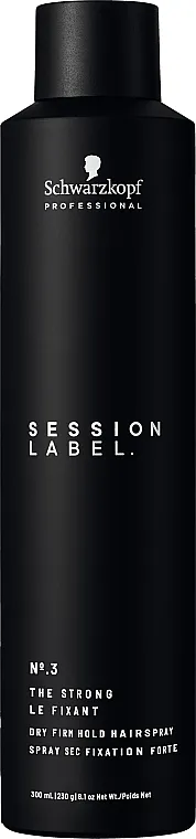 Schwarzkopf Professional Session Label №3 The Strong Hairspray Lak za jako pričvršćivanje kosue