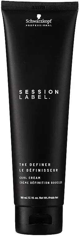Schwarzkopf Professional Session Label The Definer Curl Cream Krema za kovrdžavu kosu