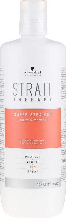 Schwarzkopf Professional Strait Therapy Neutralising Milk Neutralizujuće mleko
