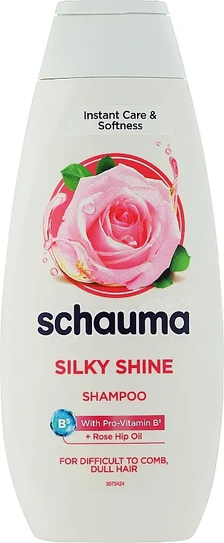 Schwarzkopf Schauma Silk Comb Shampoo&amp;Conditioner Rose Oil Šampon regenerator 2u1
