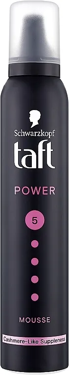 Schwarzkopf Taft Power Cashmere Touch Mousse Pjena za oblikovanje kose "Nježnost kašmira" mega fiksacija