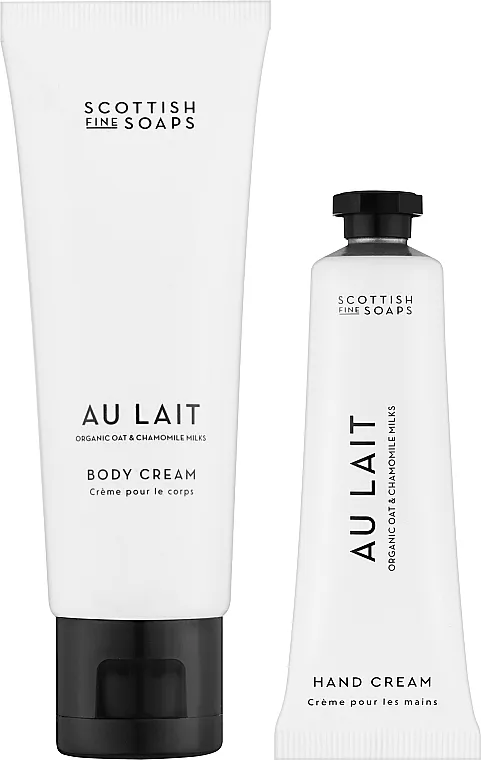 Scottish Fine Soaps Au Lait (cr/but/75ml + han/cr/30ml) Komplet