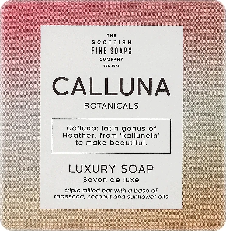 Scottish Fine Soaps Calluna Botanicals Luxury Soap Sapun