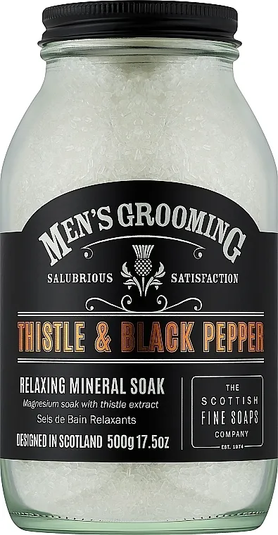 Scottish Fine Soaps Mens Grooming Muscle Soak Sol za kupku