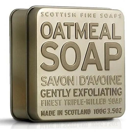 Scottish Fine Soaps Oatmeal Soap In A Tin Sapun