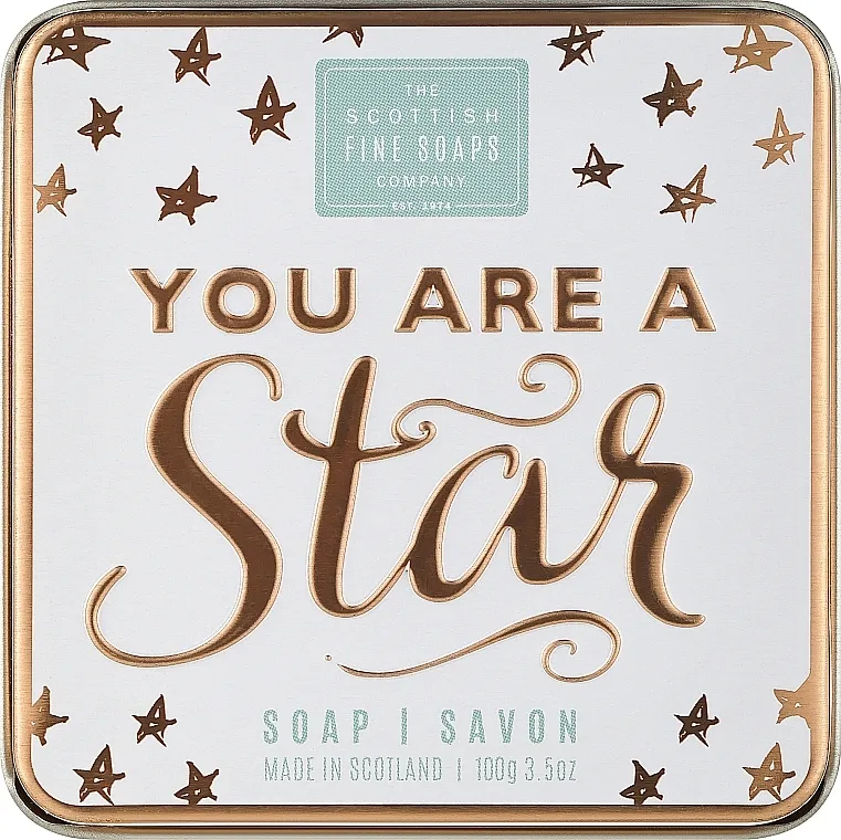 Scottish Fine Soaps You Are A Star Soap In A Tin Sapun