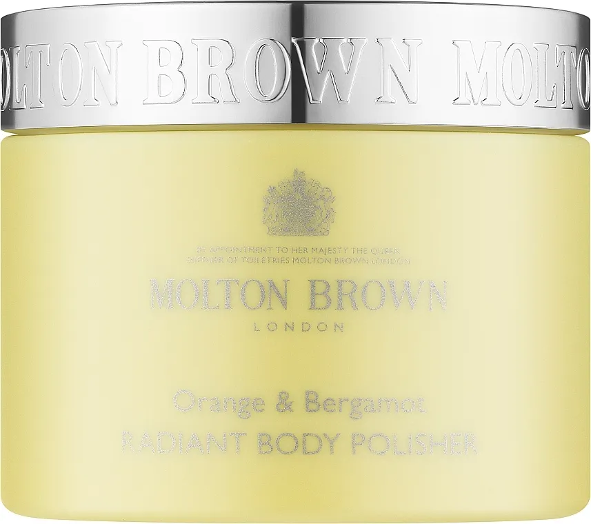 Scrub za tijelo Molton Brown Orange &amp; Bergamot Radiant Body Polisher