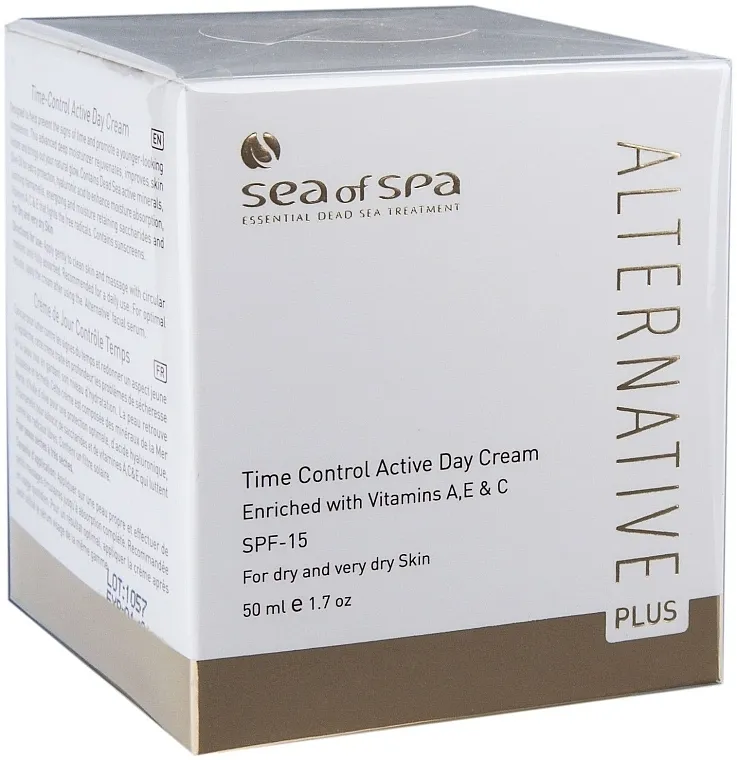 Sea Of Spa Alternative Plus Time Control Active Day Cream Hidratantna dnevna krema protiv bora za suhu kožu