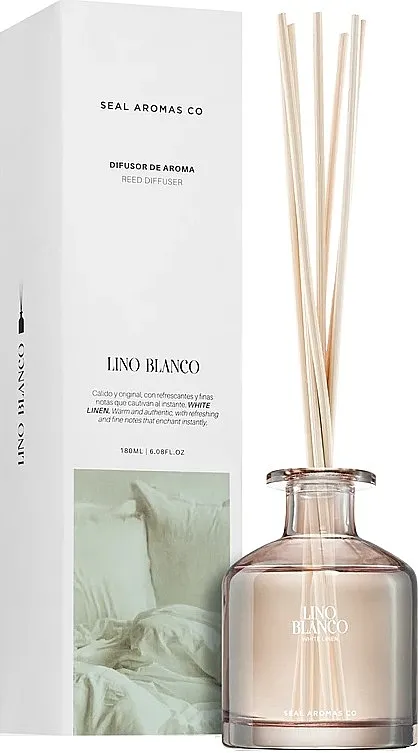 Seal Aromas Origins White Linen Reed Diffuser Aromadifuzor "Belo platno od lana"