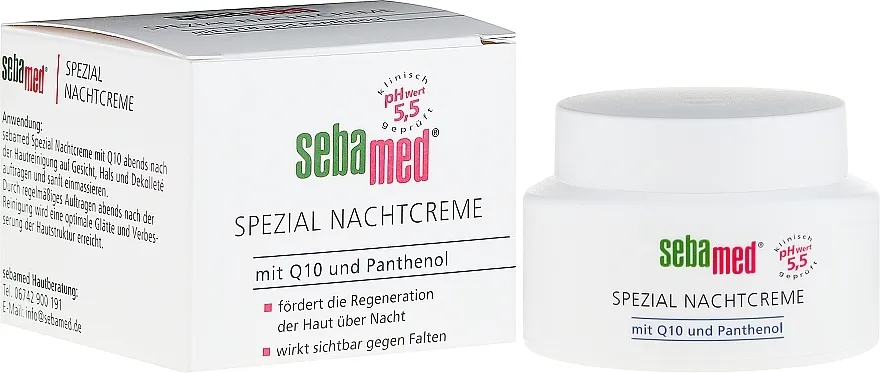Sebameda Q10 Night Cream Noćna krema za lice
