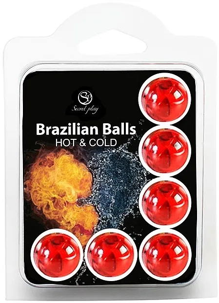 Secret Play Hot&amp;Cold Effect Brazilian Balls Set Set brazilskih kuglica sa efektom toplote i hladnoće