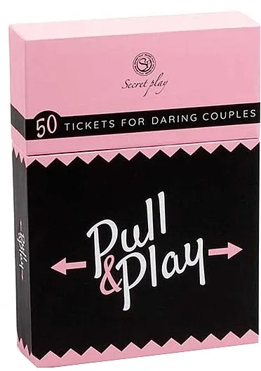 Secret Play Pull &amp; Play Cards Game Intimna igra 'Pull &amp; Play'