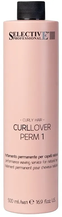 Selective Professional Curllover Perm 1 Preparat za trajnu ondulaciju normalne i prirodne kose
