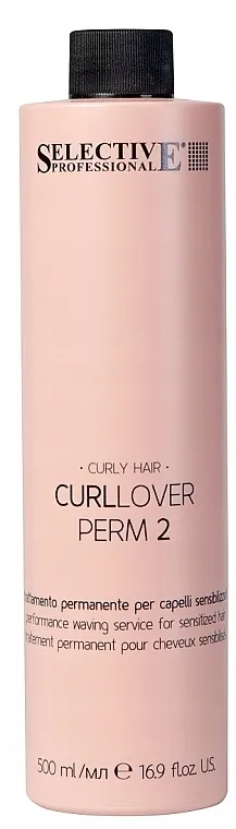 Selective Professional Curllover Perm 2 Preparat za trajnu ondulaciju osetljive kose