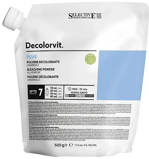 Selective Professional Decolorvit Plus Universal Bleaching Powder Prah za posvjetljavanje kose
