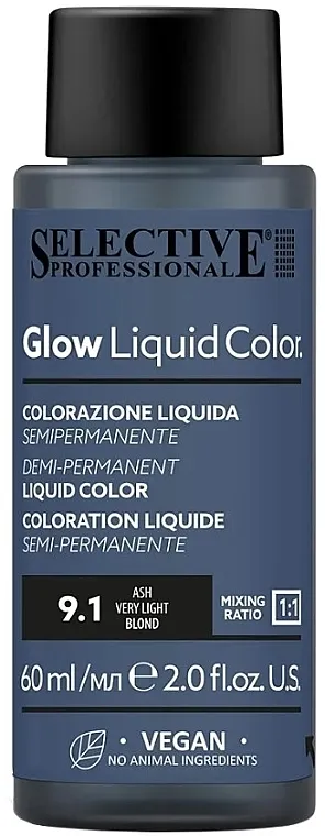 Selective Professional Glow Liquid Color Polutrajna tečna farba za kosu