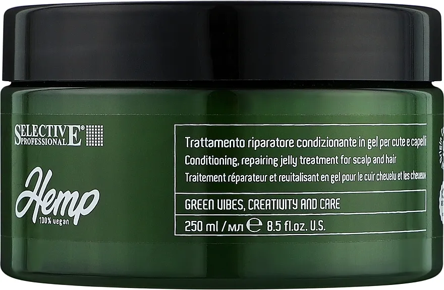 Selective Professional Hemp Jelly Mask Regenerativna i hranljiva gel maska za kožu glave i kosu