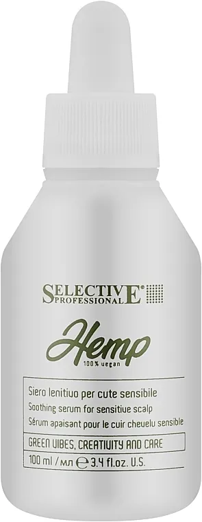 Selective Professional Hemp Lenitive Serum Umirujući serum za osetljivu kožu glave