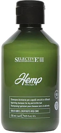 Selective Professional Hemp Vegan Hydrating Shampoo Hidratantni šampon za suvu i lomljivu kosu