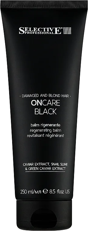 Selective Professional On Care Black Balm Regenerator za plavu i oštećenu kosu