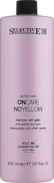 Selective Professional OnCare NoYellow Shampoo Šampon za neutralisanje žutih tonova kose