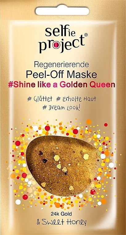 Selfie Project Brightening Peel-Off Mask Shine Like A Golden Queen Maska za lice