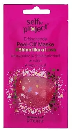 Selfie Project Peel-Off Mask Shine Like A Love Maska za lice