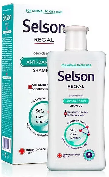 Selson Regal Deeply Cleansing Anti-Dandruff Shampoo Šampon protiv peruti dubinsko čišćenje za normalnu i masnu kosu