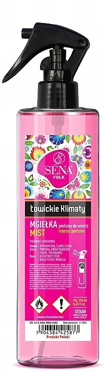 Sena Folk Mist Interior Parfume Lowickie Klimaty Parfem za enterijer "Klima Loviča"