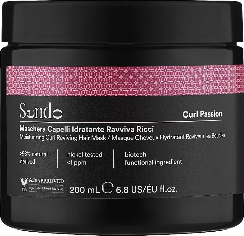 Sendo Moisturizing Curl Revivng Hair Mask Hidrantna maska za kosu sklonu kovrdžanju