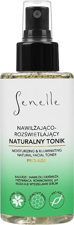 Senelle Moisturizing And Brightening Natural Face Tonic Tonik za lice