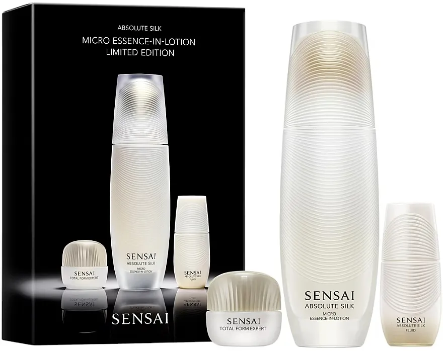Sensai Set Absolute Silk Micro Essence (cr/9ml + f/essence/125ml + f/fluid/16ml)