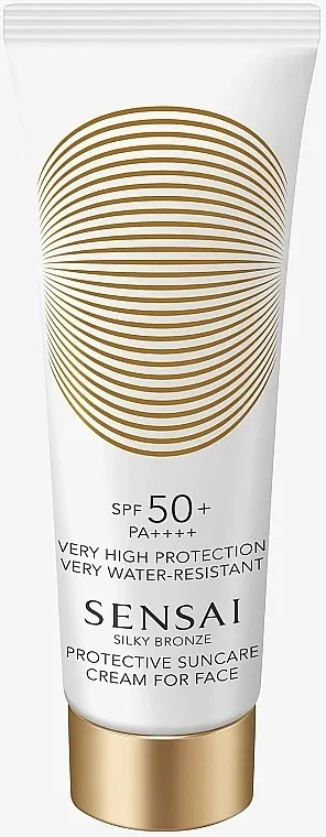 Sensai Silky Bronze Protective Suncare Cream For Face SPF50+ Krema za lice sa zaštitnim faktorom SPF50
