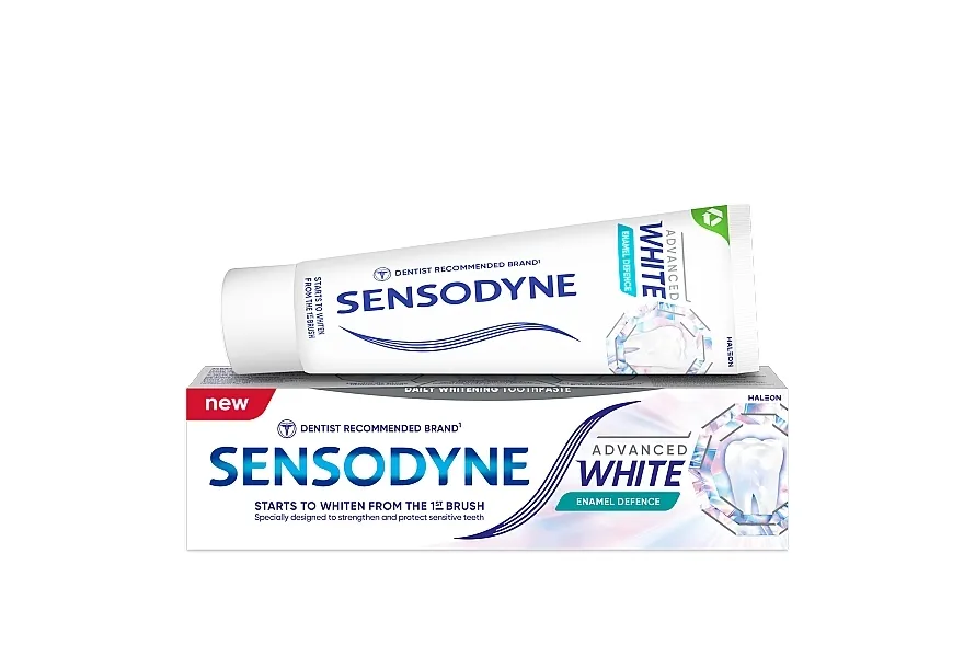 Sensodyne Advanced White Enamel Defense Toothpaste Pasta za zube 'Napredno beljenje. Zaštita gleđi' sa ukusom nane