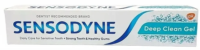 Sensodyne Deep Clean Gel Toothpaste Gel pasta za zube
