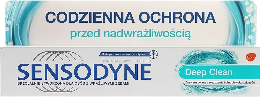 Sensodyne Deep Clean Toothpaste Pasta za zube "Duboko čišćenje"