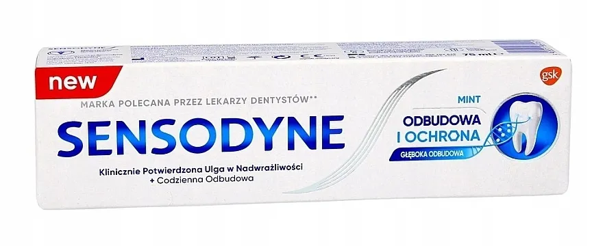 Sensodyne Mint Toothpaste Pasta za zube Obnova i Zaštita