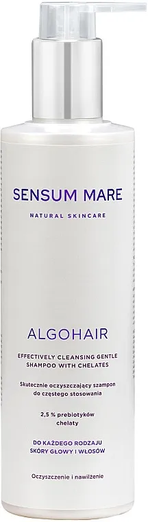 Sensum Mare Algohair Effectively Cleansing Gentle Shampoo With Chelates Efikasno čisteći blagi šampon sa helatima