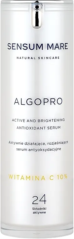 Sensum Mare Algopro C Active And Brightening Antioxidant Serum Osvjetljujući antioksidativni serum s vitaminom C 10%