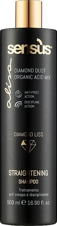 Sensus Alisa Diamond Liss Straightening Shampoo Šampon za ravnanje kose