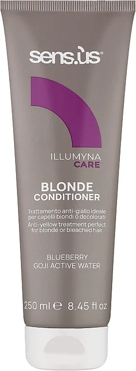 Sensus Illumyna Care Blonde Conditioner Regenerator protiv žutenja za plavu kosu