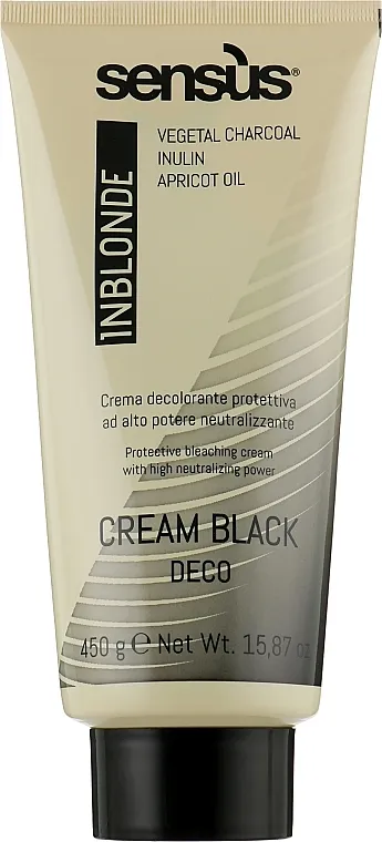 Sensus InBlonde Cream Black Deco Prirodno ulje "Od susama"