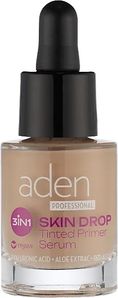 Serum-podloga za lice 3u1 Aden Cosmetics Skin Drop Tinted Primer Serum