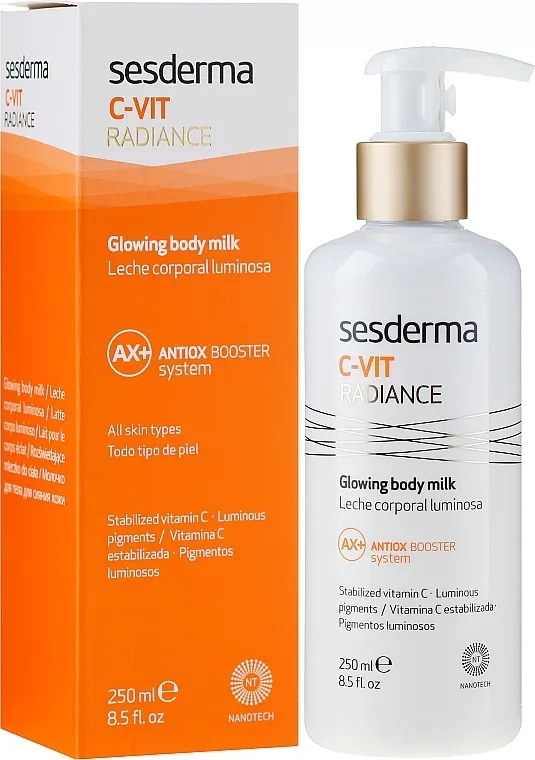 Sesderma C-Vit Radiance Glowing Body Milk Mlijeko za tijelo za sjaj kože
