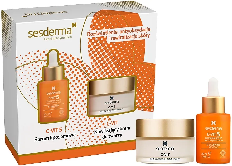 SesDerma Laboratories C-Vit (serum/30ml + cr/50ml) Set