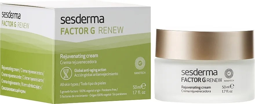 SesDerma Laboratories Factor G Anti-Aging Regenerating Facial Cream Revitalizirajuća krema za lice protiv starenja