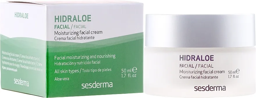 SesDerma Laboratories Hidraloe Moisturizing Face Cream Hidratantna krema za lice