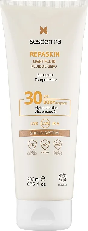 SesDerma Laboratories Repaskin Body Sunscreen gel cream SPF 30 Gel za sunčanje tijela