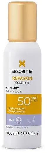 SesDerma Laboratories Repaskin Comfort Lavender Geranium Sun Mist SPF50 Sprej za sunčanje