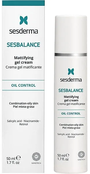 SesDerma Laboratories Sesbalance Mattifying Gel Cream Krem-gel za lice